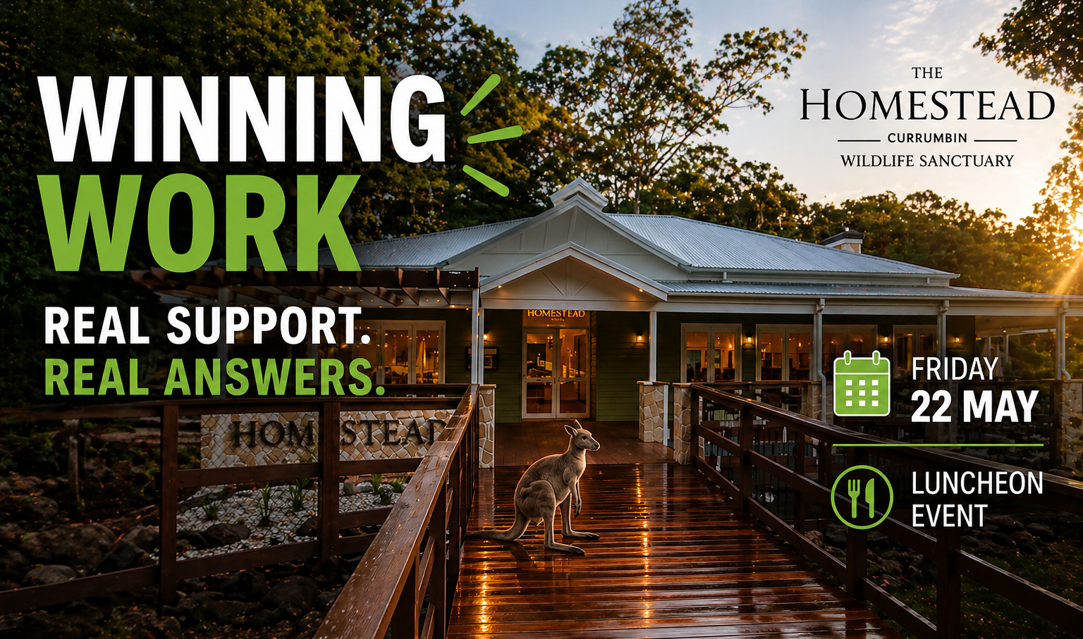 Winning Work | Real Support, Real Answers